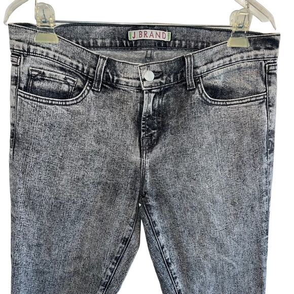 J Brand 30 XRAY Pencil Leg Acid Wash Stretch Jeans 30 - Picture 3 of 10